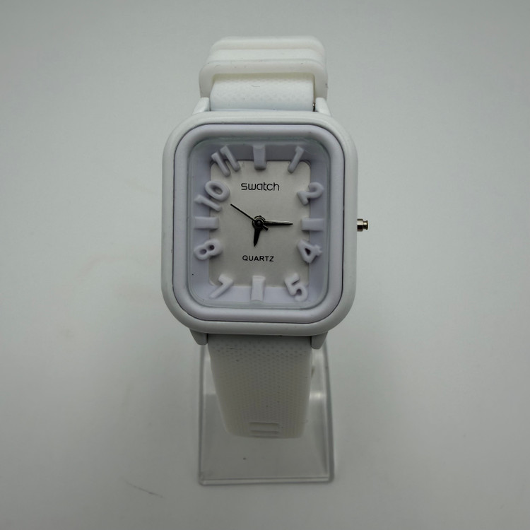 ساعت مچی طرح Swatch مستطیلی