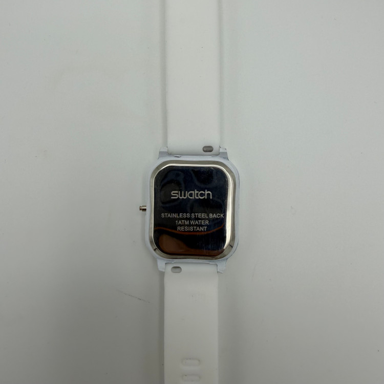 ساعت مچی طرح Swatch مستطیلی