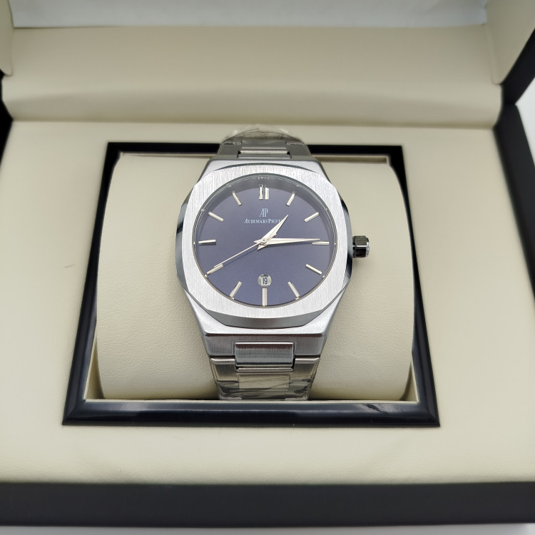 ساعت لوکس Audemars Piguet مدل Royal Oak | استیل نقرهای | صفحه خاص